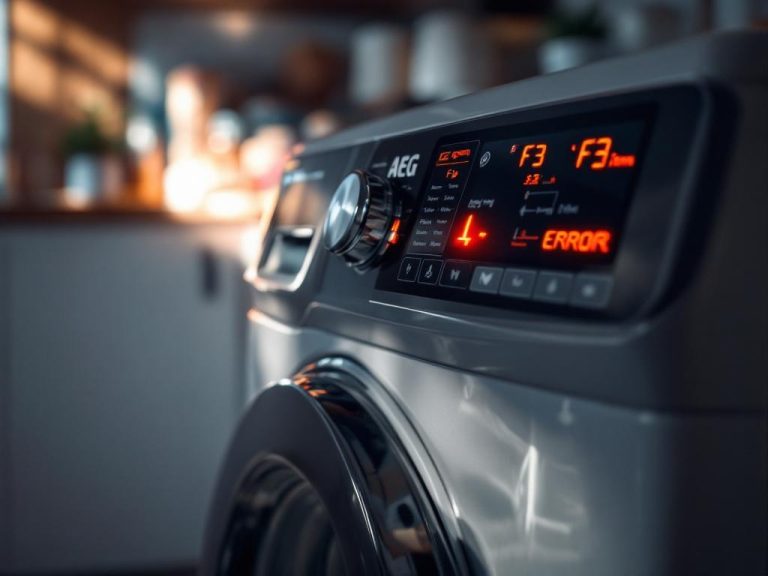 Solución para el Error F3 en Lavadoras AEG