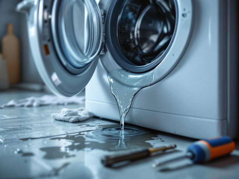 Fugas en lavadoras: identificación y causas comunes