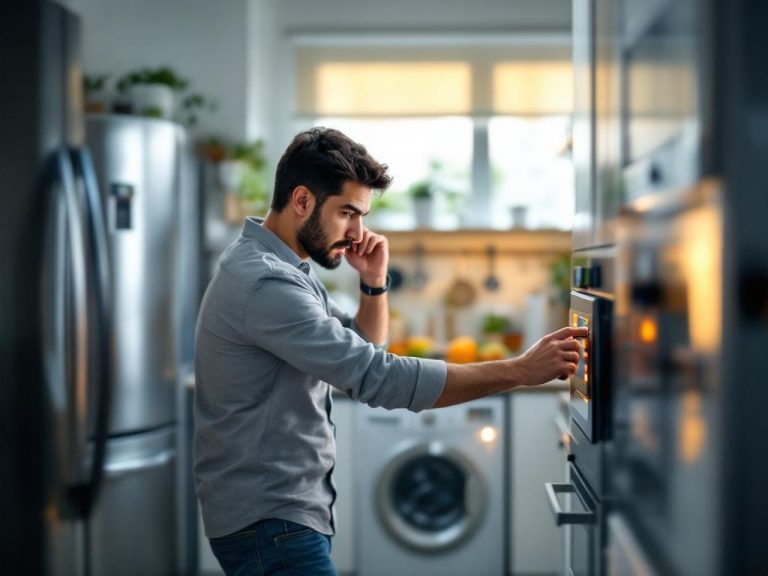 Cuándo detener un electrodoméstico y pedir ayuda técnica