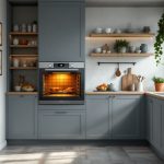 Puerta descolgada en horno Balay por bisagras desgastadas